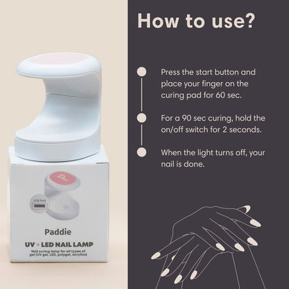 UV Lamp Light - Paddie Nails