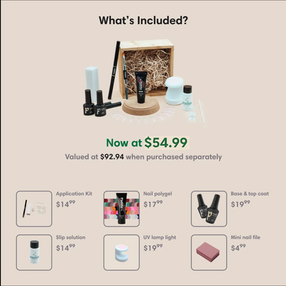 Polygel starter kit - Paddie Nails